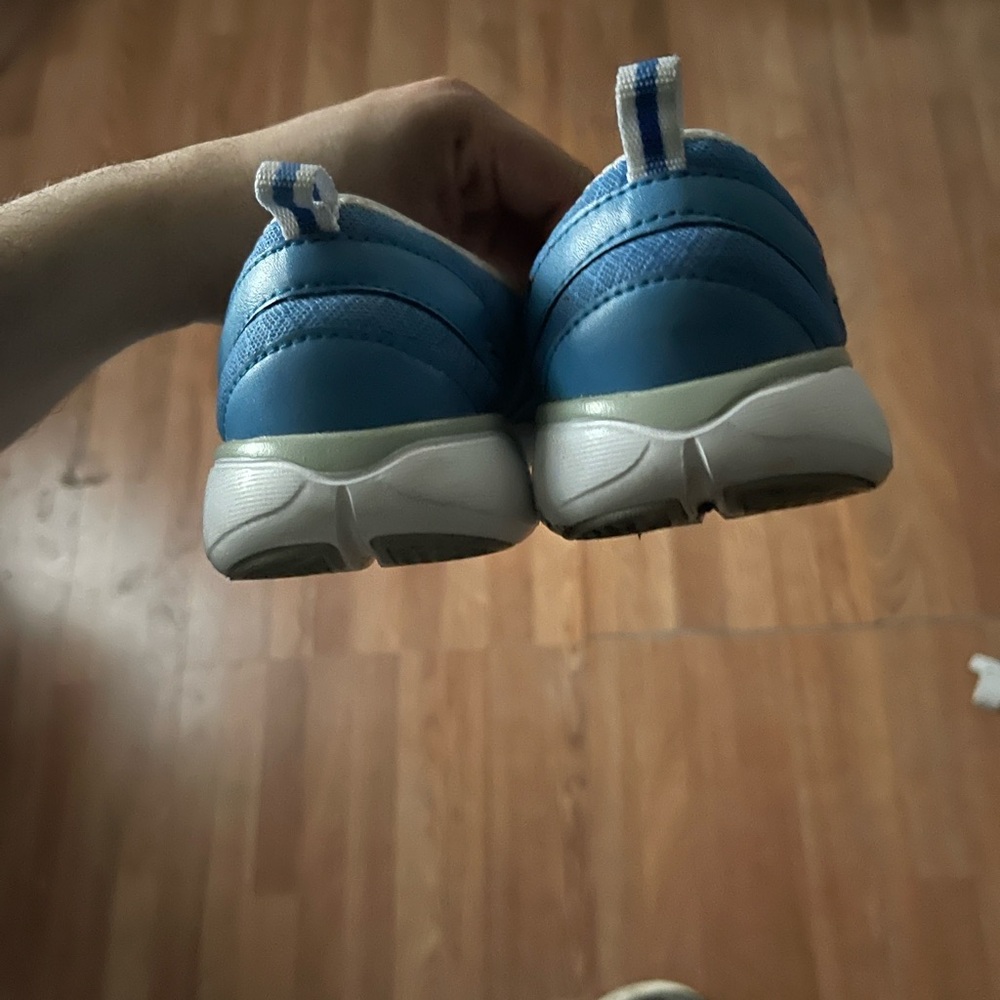 Proper woman’s mesh Blue Slip-On Sneakers - Picture 3 of 4